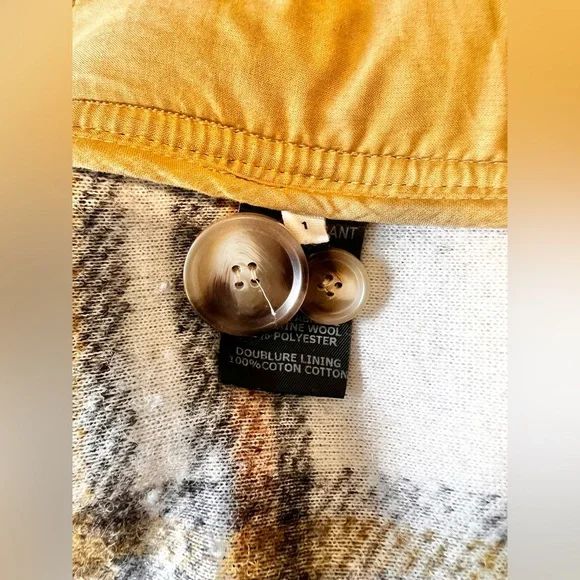 SUPER RARE Isabel Marant Etoile Gabrion Coat Jacket Size 1/Small - Picture 10 of 11